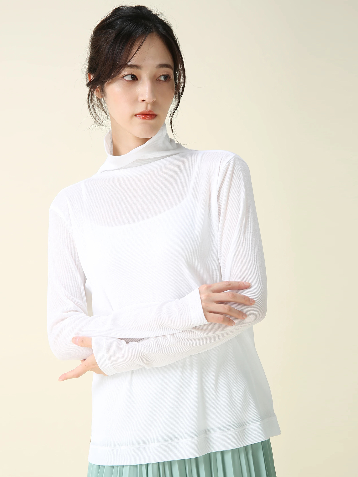 シアーコットン テレコ Tシャツ ｜ MORABITO BLANC（モラビトブラン 