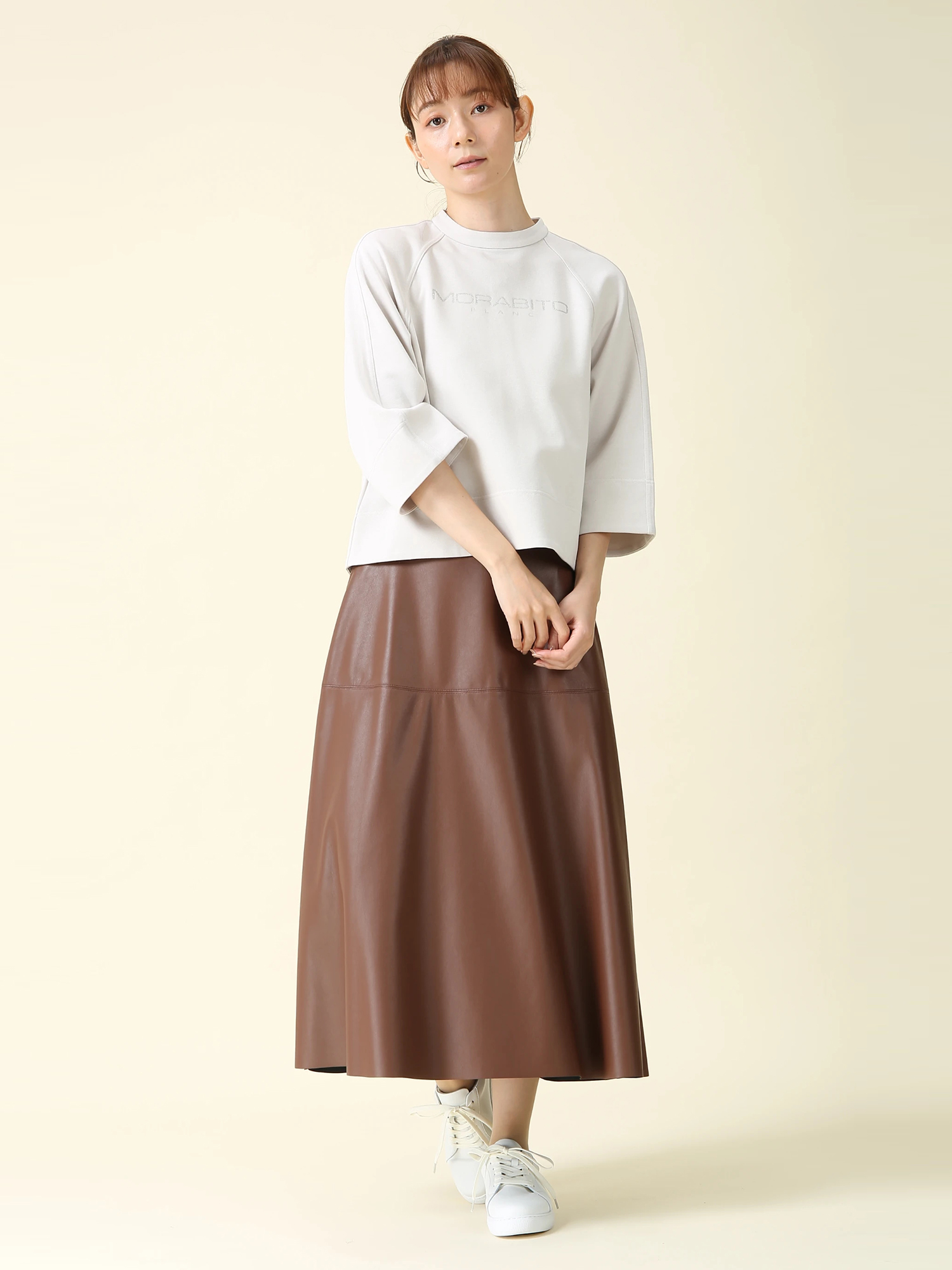 新品未着用　MORABITO BLANC モラビトブラン　半袖ブルゾン MORABITO BLANC〉Playful classic | モラビト | 大丸京都店公式