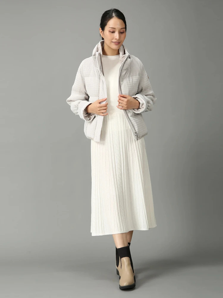 美品　MORABITO BLANC　モラビト シャツワンピース　ノースリーブ　白 美品 MORABITO BLANC モラビト シャツワンピース ノースリーブ