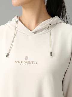 MORABITO BLANC(モラビトブラン) |アクアスジョーゼット ワンピース フーディ 日本製