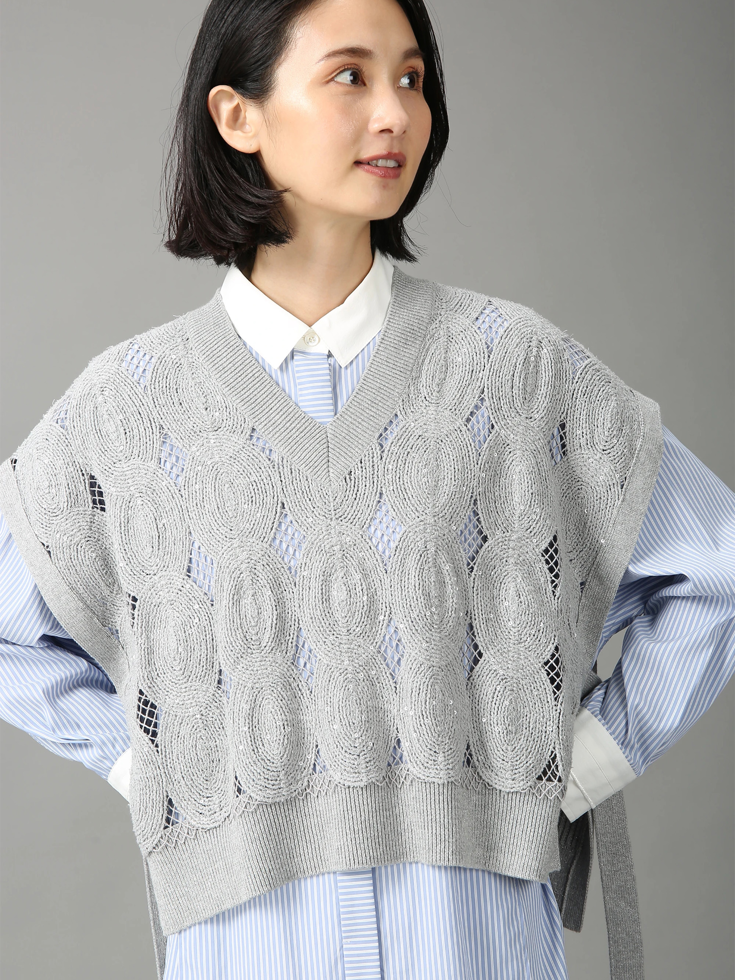 専用です掲載モラビト MORABITOBLANCニットジレ9~11¥47.300 新品掲載モラビト MORABITO・BLANCニットジレ9~11¥47.300