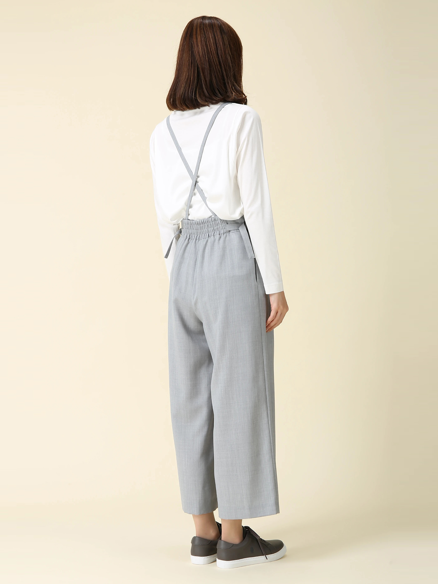 ストレッチ ツイル ワイド パンツ ｜ MORABITO BLANC（モラビトブラン