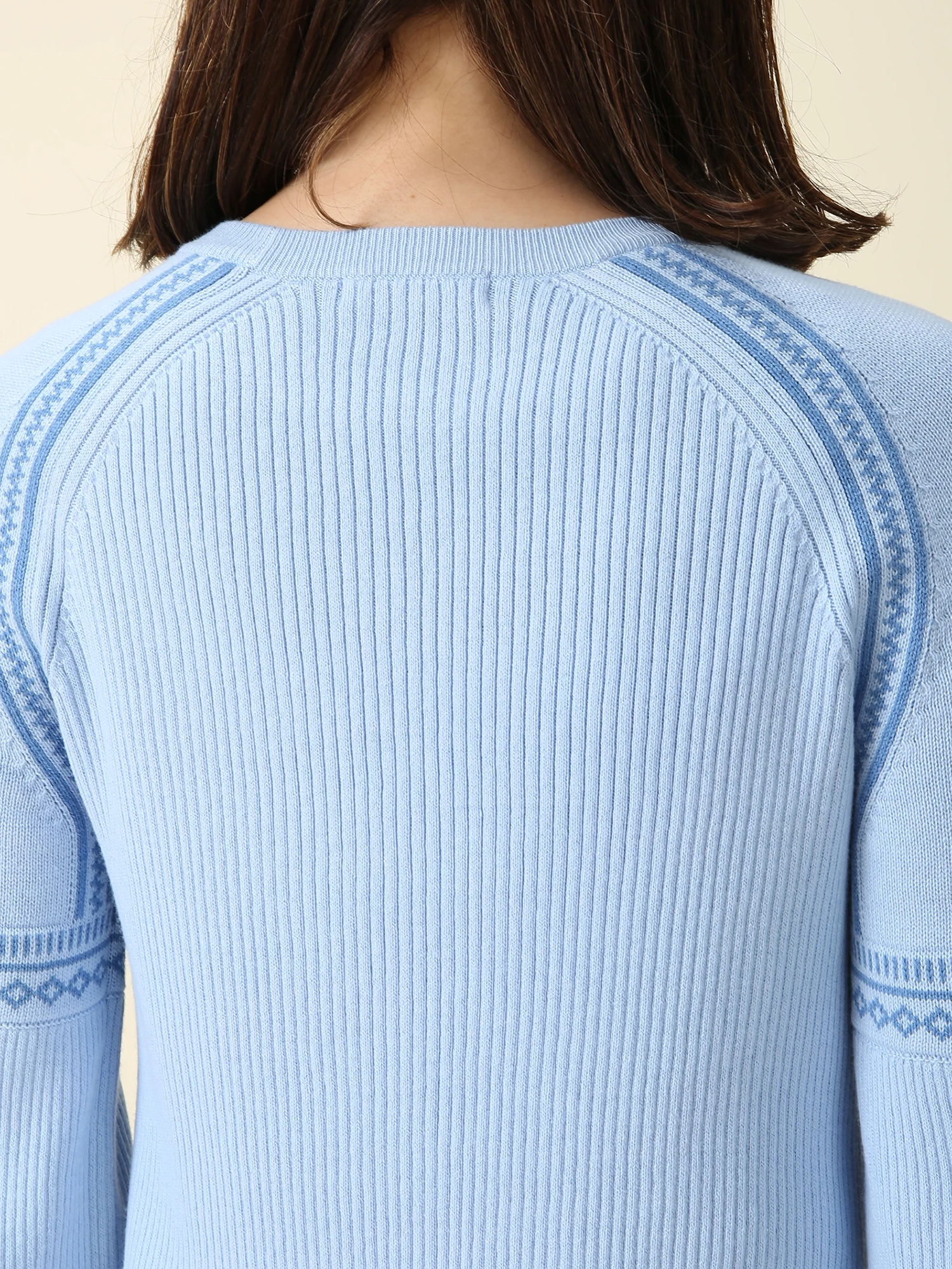 コットンカシミヤ プルオーバー ニット ｜ MORABITO BLANC（モラビト