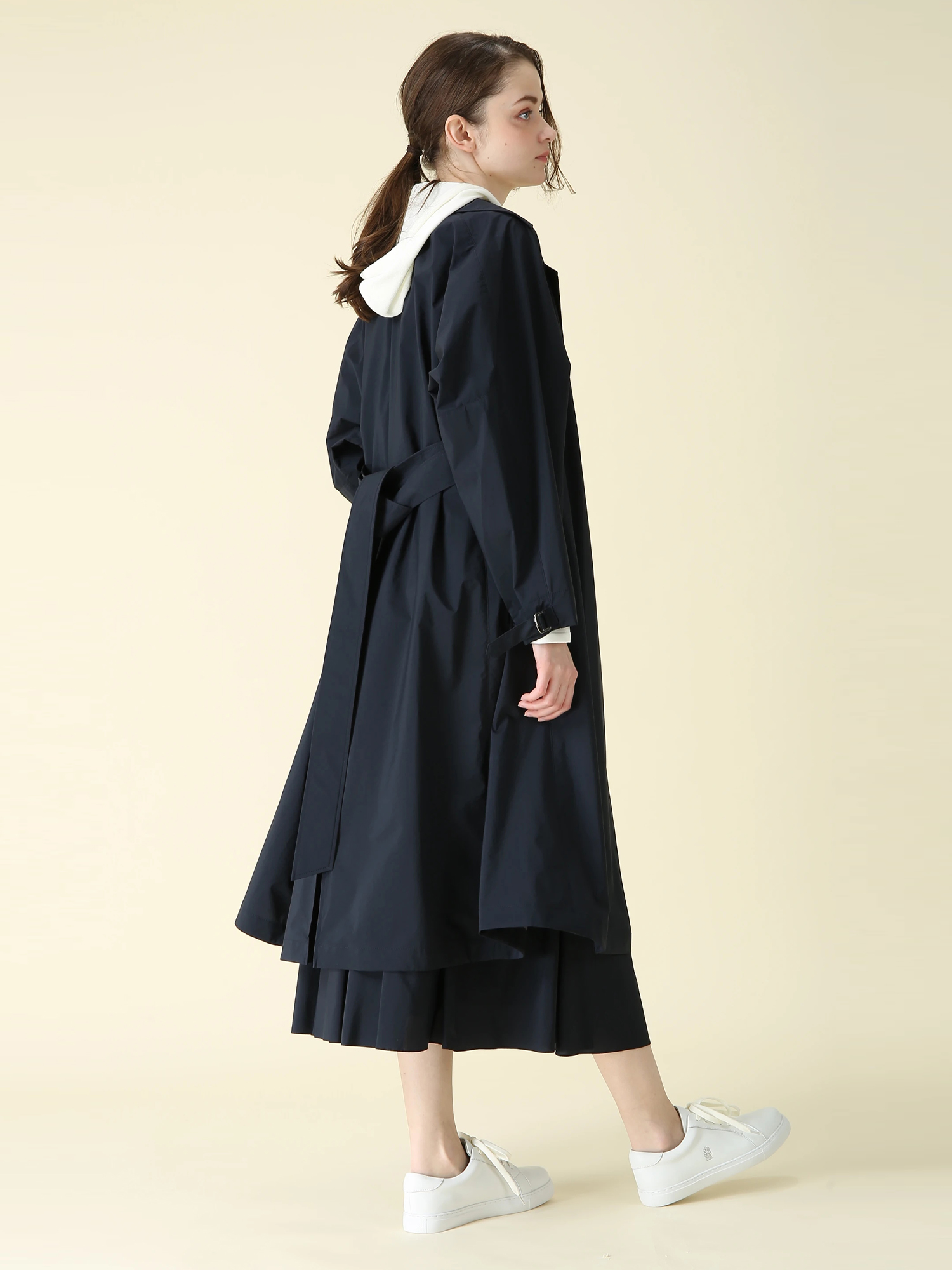 ラミネート 撥水 トレンチコート ｜ MORABITO BLANC（モラビトブラン