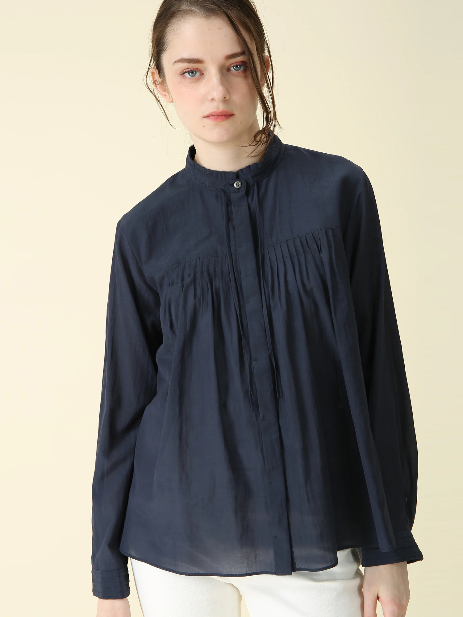 SALE 7/31(木)で終了】 ライトローン ブラウス シャツ