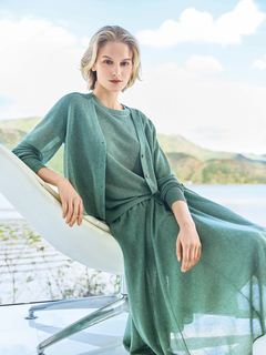 MORABITO BLANC(モラビトブラン) |ハイゲージ ニット スカート