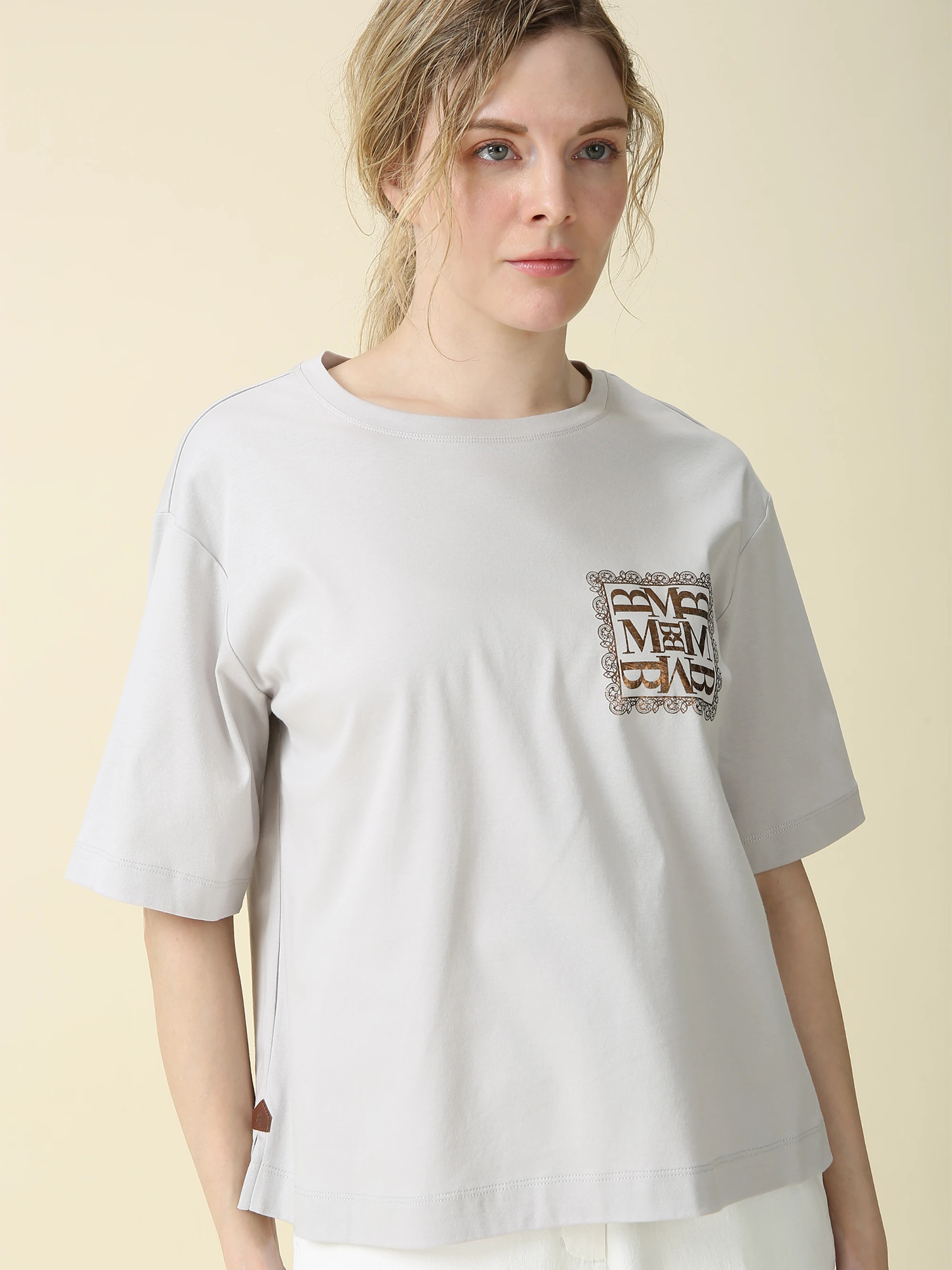 日本製】スムース ワンポイント Tシャツ ｜ MORABITO BLANC（モラビト