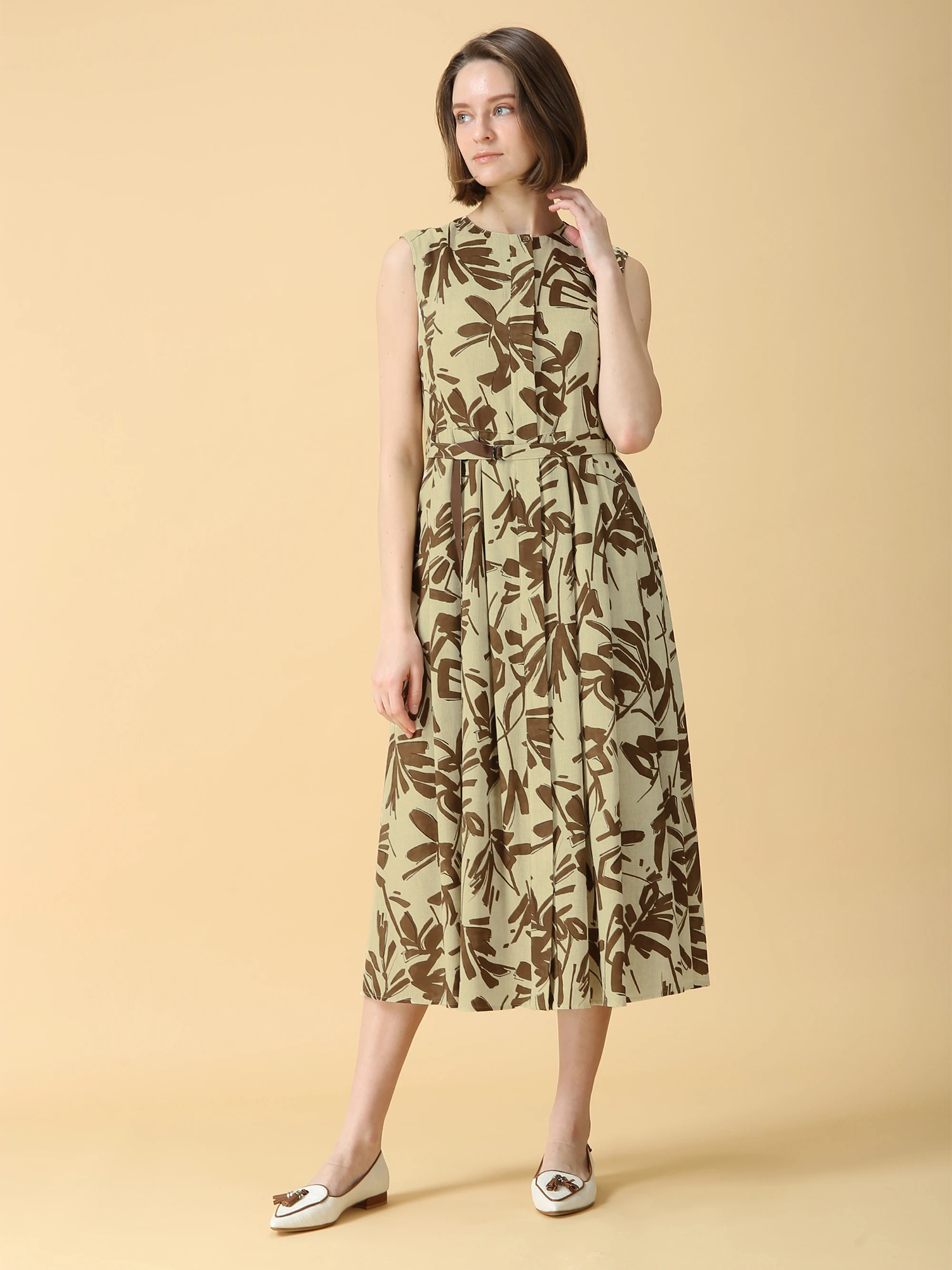 MORABITO BLANC モラビト　ワンピース モルガンティ ストライプ ワンピース ｜ MORABITO BLANC