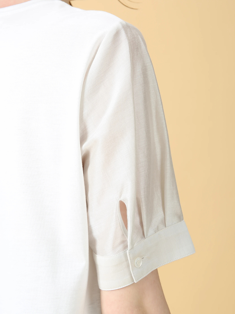 リヨセル スムース クラフト Tシャツ | MORABITO BLANC リヨセル スムース クラフト Tシャツ | MORABITO BLANC