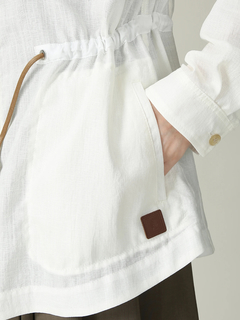 MORABITO BLANC(モラビトブラン) |トリアセ チンツー ブラウス シャツ ジャケット