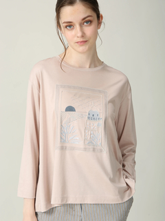 MORABITO BLANC(モラビトブラン) |ギザリヨセル スムース Tシャツ カットソー