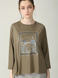 MORABITO BLANC(モラビトブラン) |ギザリヨセル スムース Tシャツ カットソー