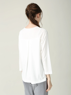 MORABITO BLANC(モラビトブラン) |ギザリヨセル スムース Tシャツ カットソー