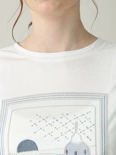 MORABITO BLANC(モラビトブラン) |ギザリヨセル スムース Tシャツ カットソー