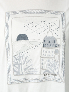 MORABITO BLANC(モラビトブラン) |ギザリヨセル スムース Tシャツ カットソー