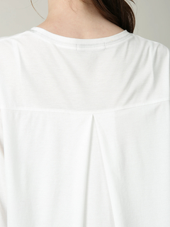 MORABITO BLANC(モラビトブラン) |ギザリヨセル スムース Tシャツ カットソー