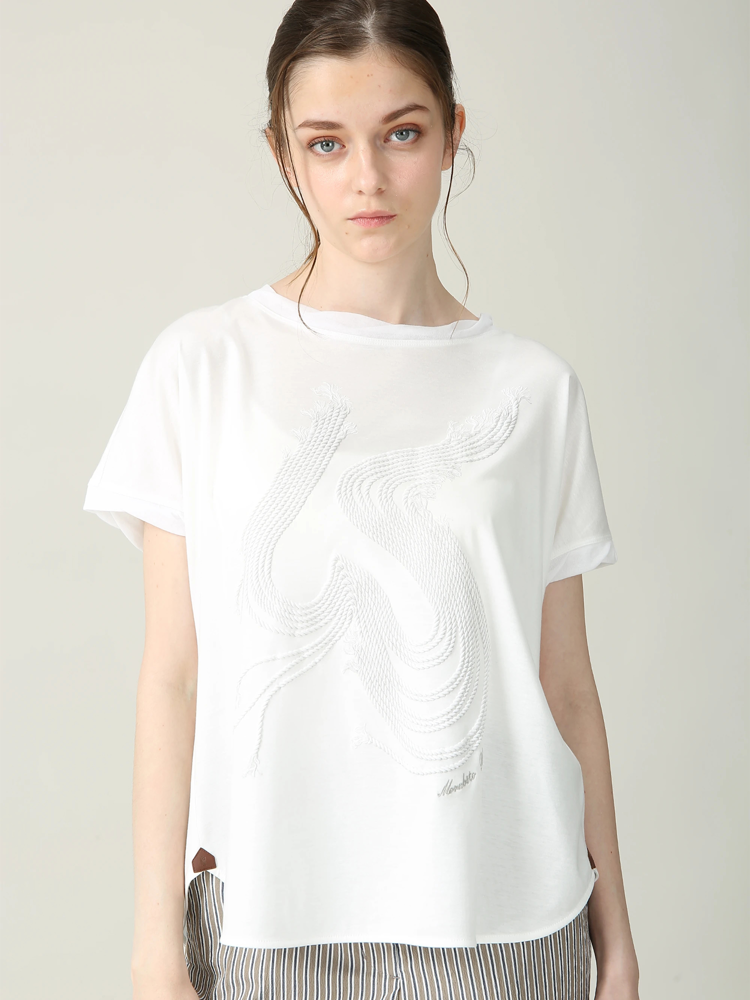 定番人気！ ギザリヨセル カットソー Tシャツ クラフト スムース トップス