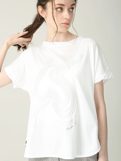 MORABITO BLANC(モラビトブラン) |ギザリヨセル スムース クラフト Tシャツ カットソー