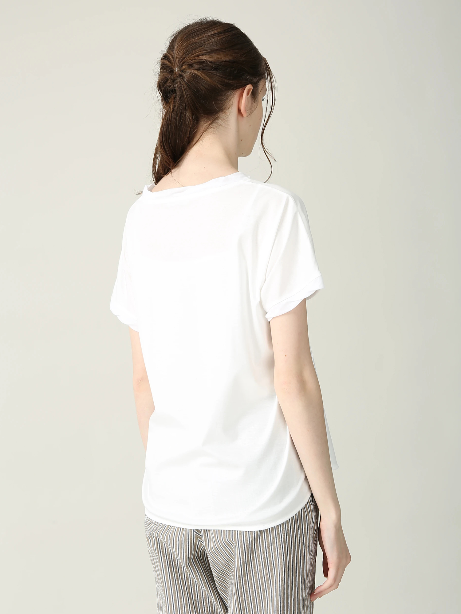 日本製】ギザリヨセル スムース クラフト Tシャツ カットソー