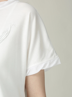 MORABITO BLANC(モラビトブラン) |ギザリヨセル スムース クラフト Tシャツ カットソー
