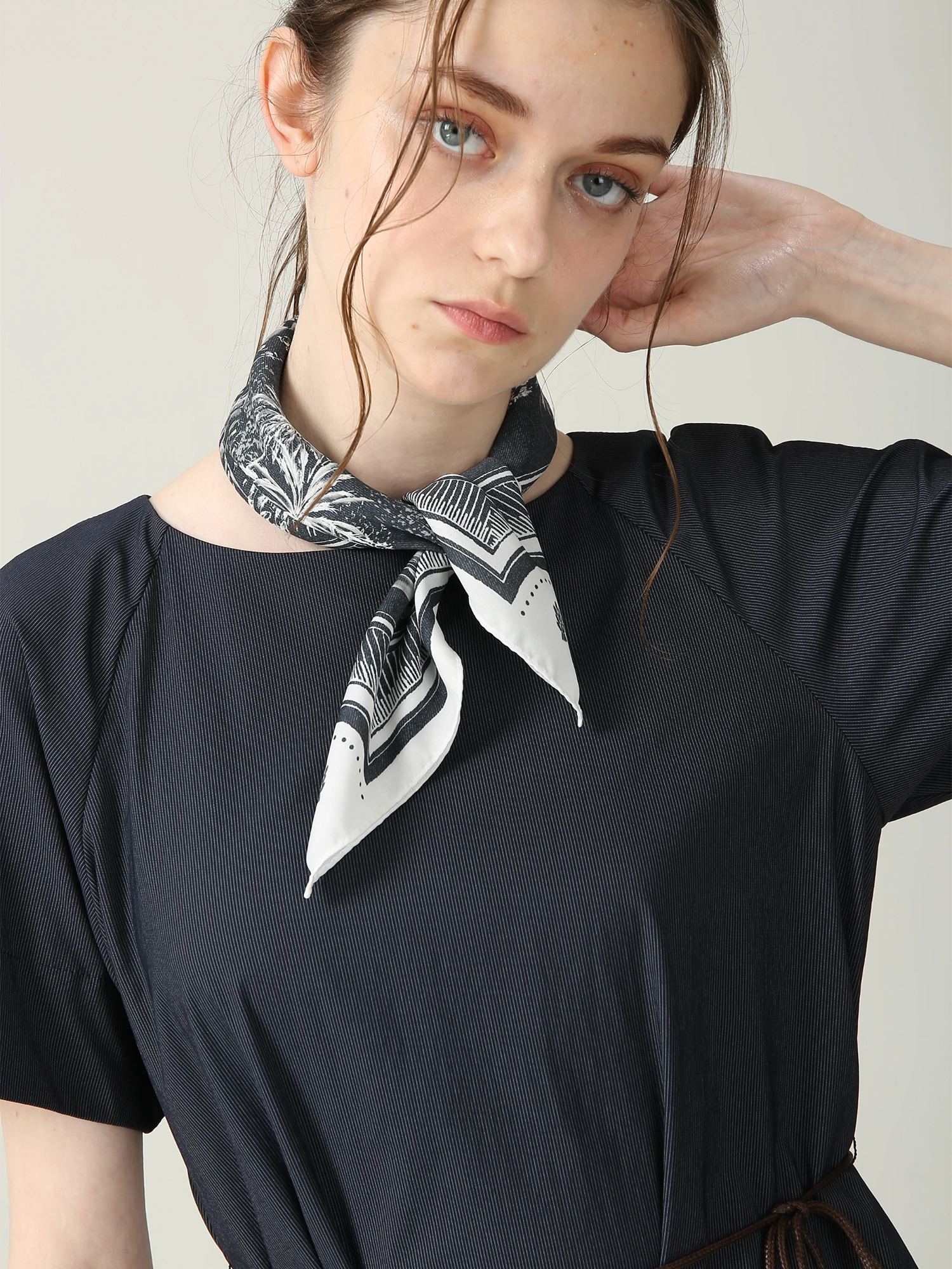 日本製】ニースパネル スカーフ ｜ MORABITO BLANC（モラビトブラン