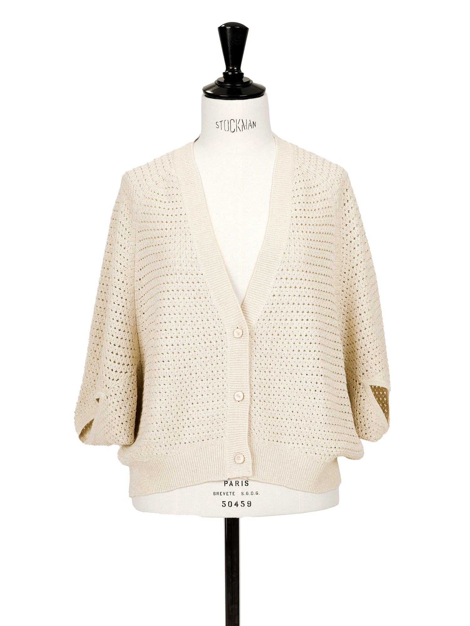 美品 MORABITO BLANC モラビト ニット カーディガン ポンチョ リアンコトン ポンチョ ニット セーター ｜ MORABITO BLANC（モラビト