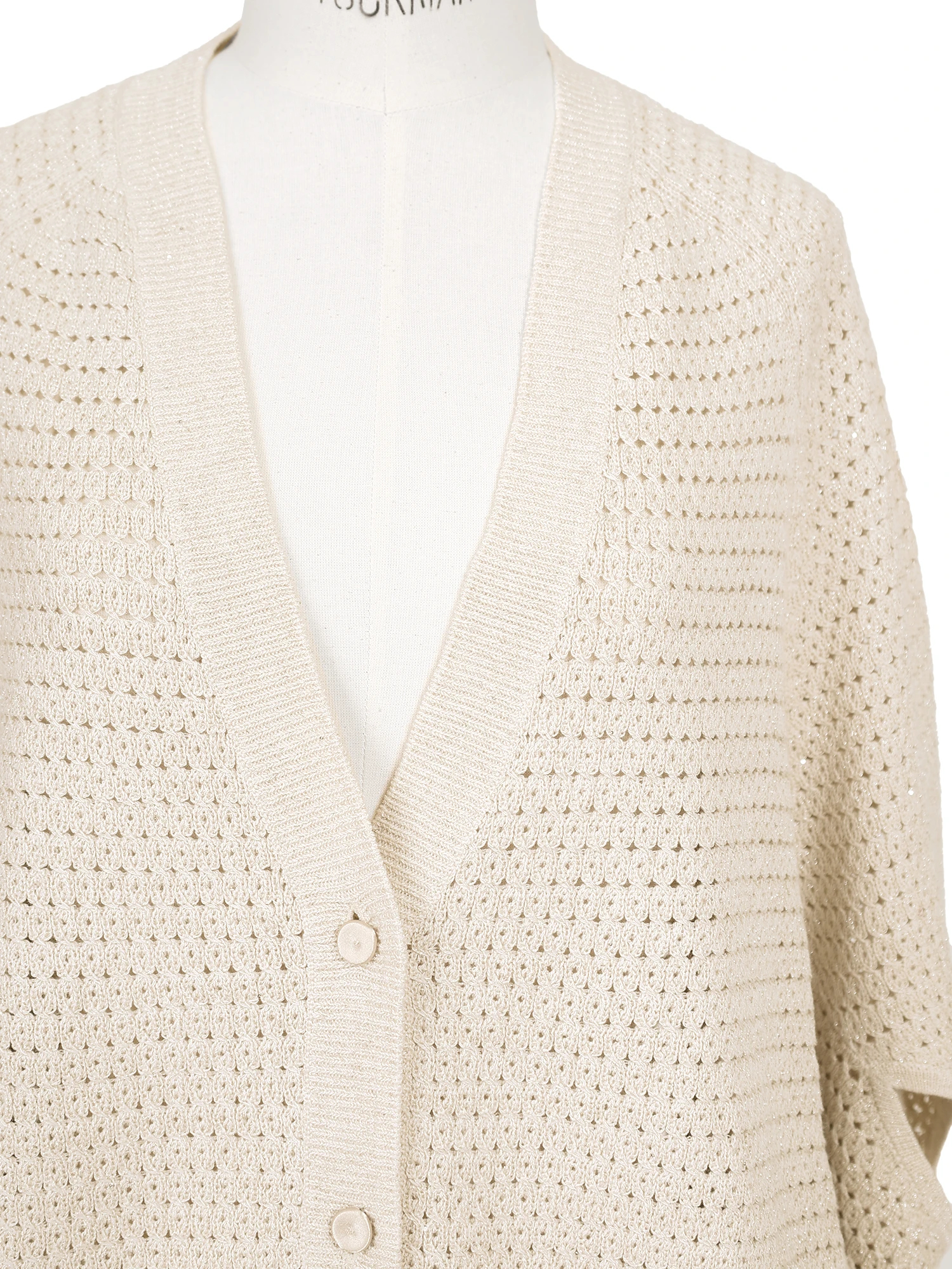 リアンコトン ポンチョ ニット セーター ｜ MORABITO BLANC（モラビト