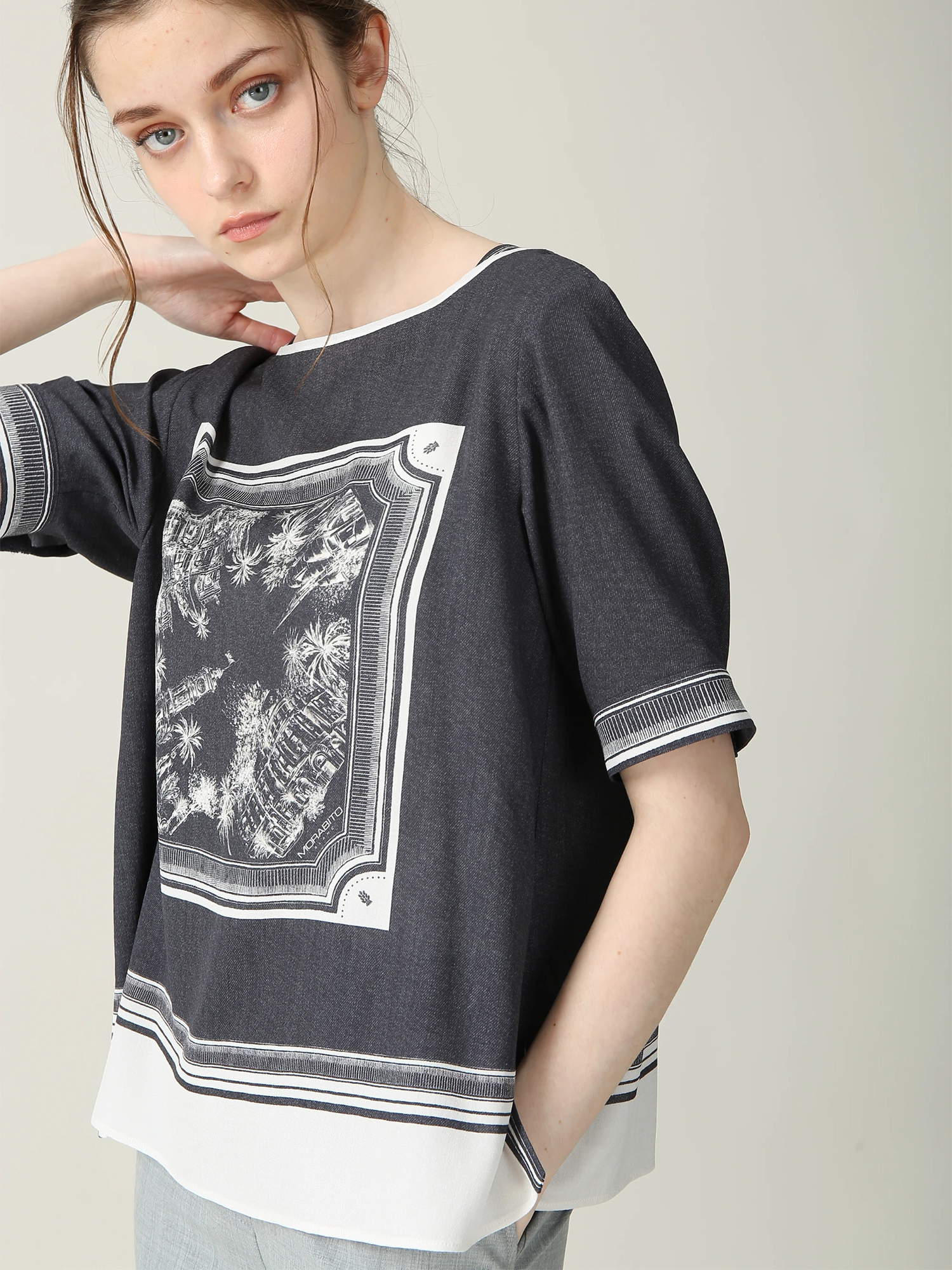 新品　MORABITOBLANC モラビト　ブラン　モントールクラフトTシャツ 公式】MORABITO BLANC（モラビトブラン）の通販｜.K online