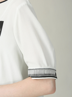 MORABITO BLANC(モラビトブラン) |ニース パネルプリント プルオーバー Tシャツ