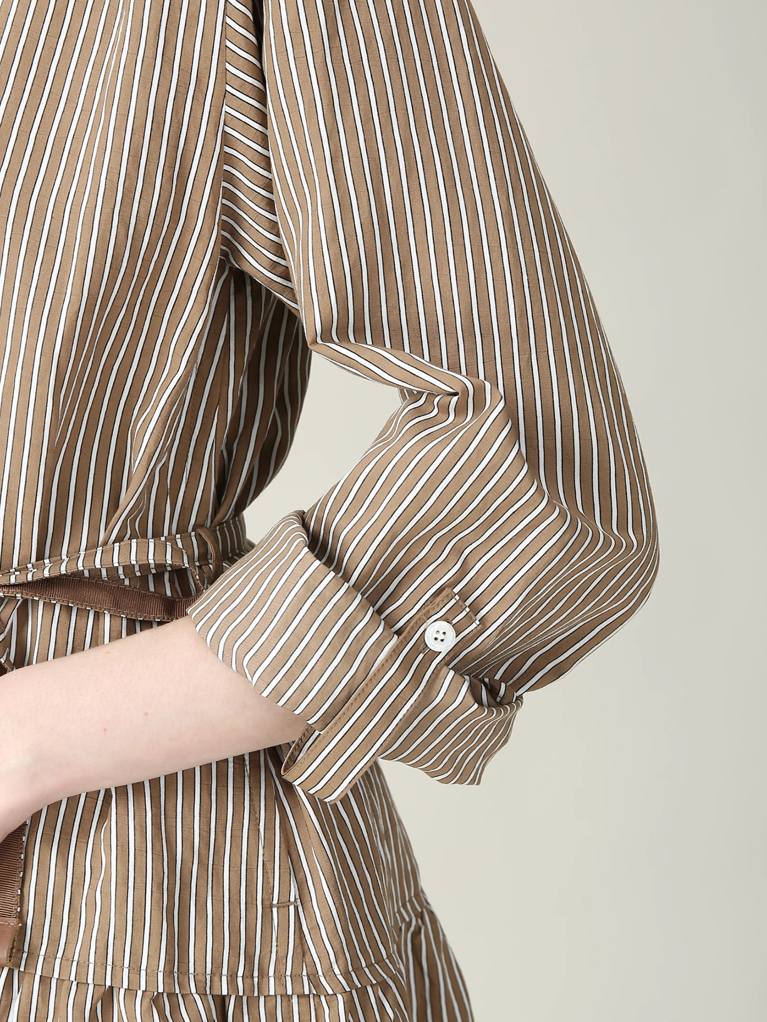 モルガンティ ストライプ ワンピース ｜ MORABITO BLANC（モラビト