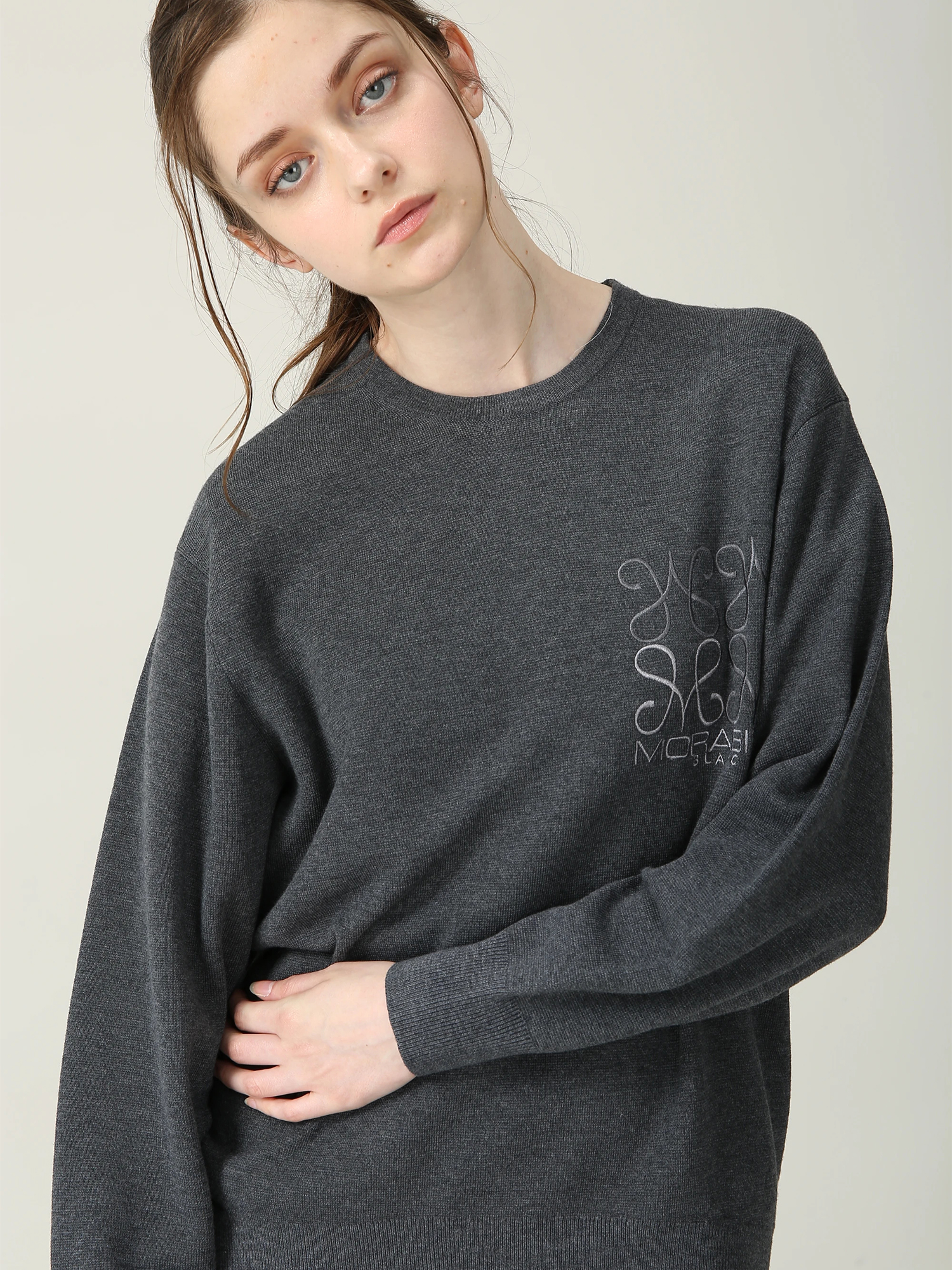 ★日本未入荷*Massimo Dutti*新作*メリノウールニットTシャツ/GH ☆日本未入荷*Massimo Dutti*新作*メリノウールニットTシャツ/GH