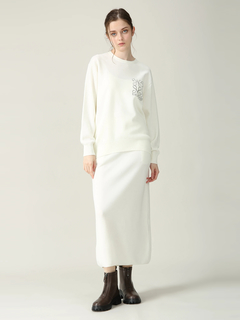 MORABITO BLANC(モラビトブラン) |シックスディーブ ミラノリブ セーター ニット