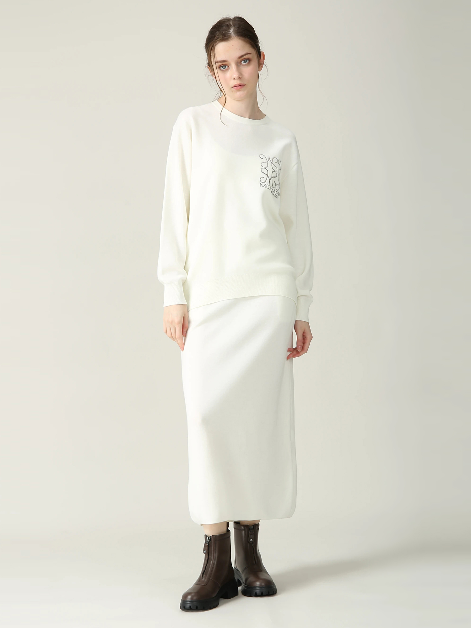 専用です掲載モラビト MORABITOBLANCニット11アイコン¥55.000 シックスディーブ ミラノリブ セーター ニット ｜ MORABITO