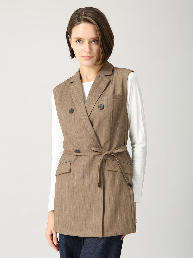 raterate　美品formo フォルモ　チェックベスト　ジレ raterate様専用 美品formo フォルモ チェックベスト ジレ