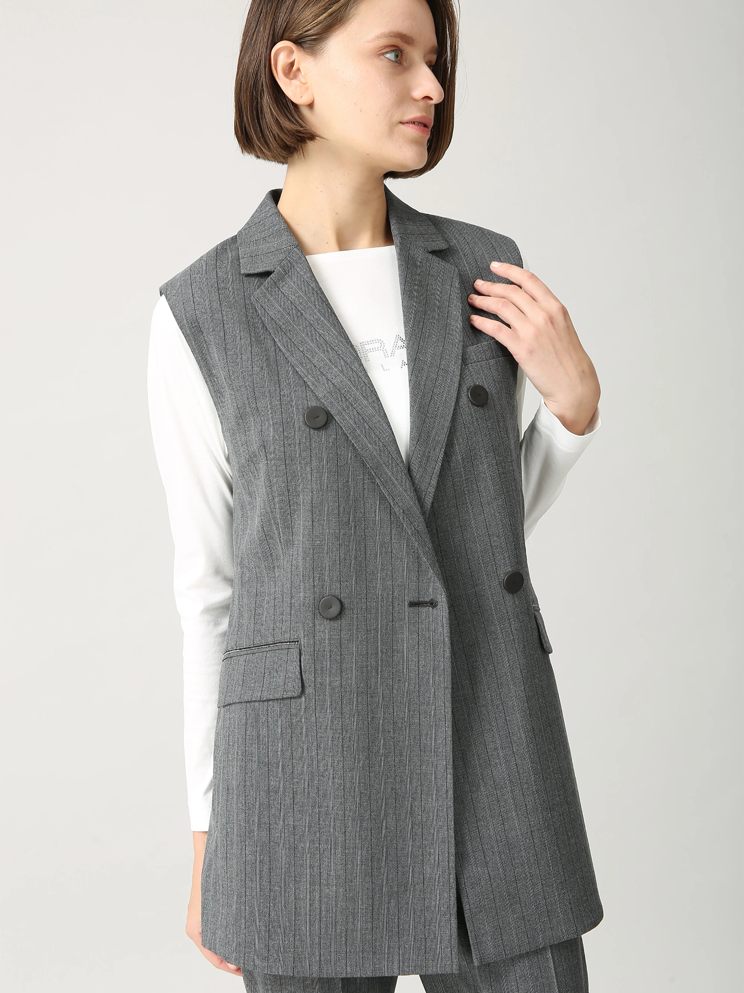 新品未使用　モラビト　BLANC ロングベスト MORABITO BLANC〉春の新作♪ | モラビト | 大丸京都店公式 SHOP BLOG