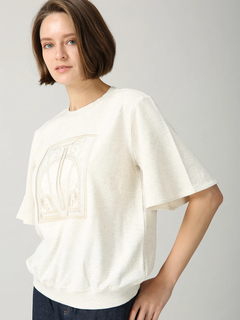 MORABITO BLANC(モラビトブラン) |【日本製】コンパクトミニテリー 半袖 スウェット