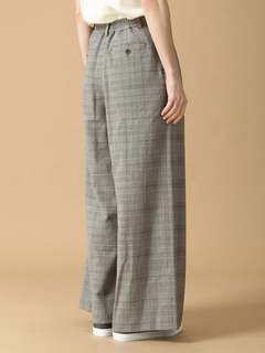 MORABITO BLANC(モラビトブラン) |クリアチェック パンツ