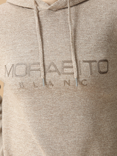 MORABITO BLANC(モラビトブラン) |アクリモッサ ロゴ セーター ニット フーディ パーカー