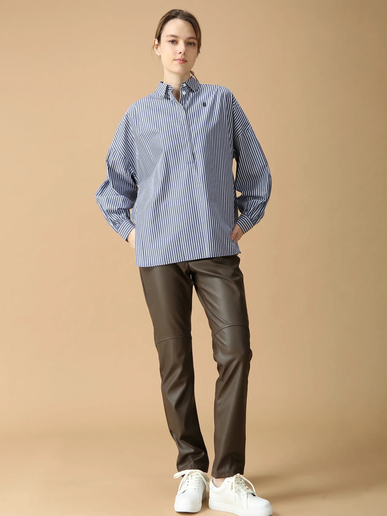 ワンダーコットンブラウス ｜ MORABITO BLANC（モラビトブラン