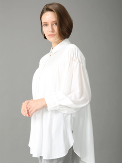 MORABITO BLANC(モラビトブラン) |トリアセコットン ブラウス シャツ