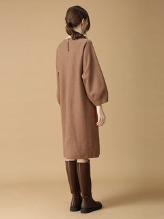 MORABITO BLANC(モラビトブラン) |ウールカシミヤリバー ワンピース ドレス
