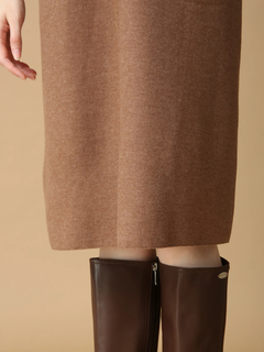 MORABITO BLANC(モラビトブラン) |ウールカシミヤリバー ワンピース ドレス