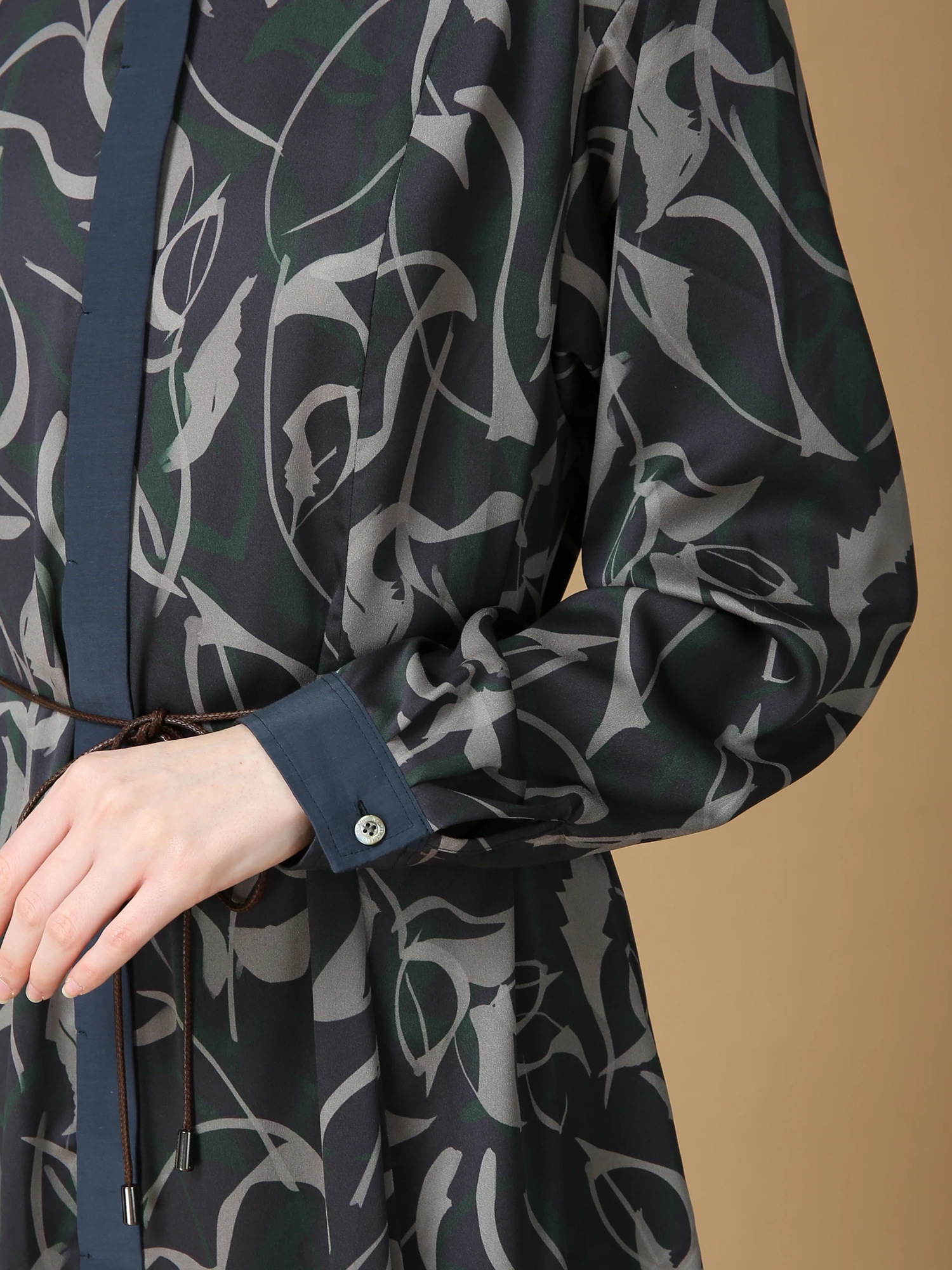 ジオメトリックプリントワンピース ｜ MORABITO BLANC（モラビト