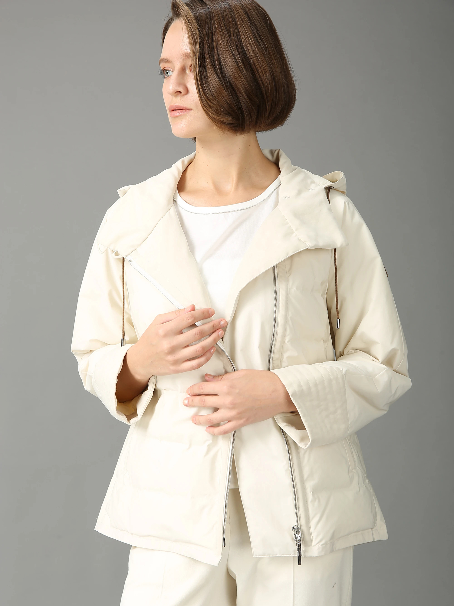 新品・86,900円☆MORABITO BLANC モラビト/ジャケット エクラ掲載】 ウィークタフタ ジャケット ｜ MORABITO BLANC