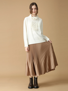 MORABITO BLANC(モラビトブラン) |スーパーファインメリノウール モチーフ セーター ニット