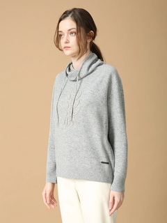 MORABITO BLANC(モラビトブラン) |スーパーファインメリノウール モチーフ セーター ニット