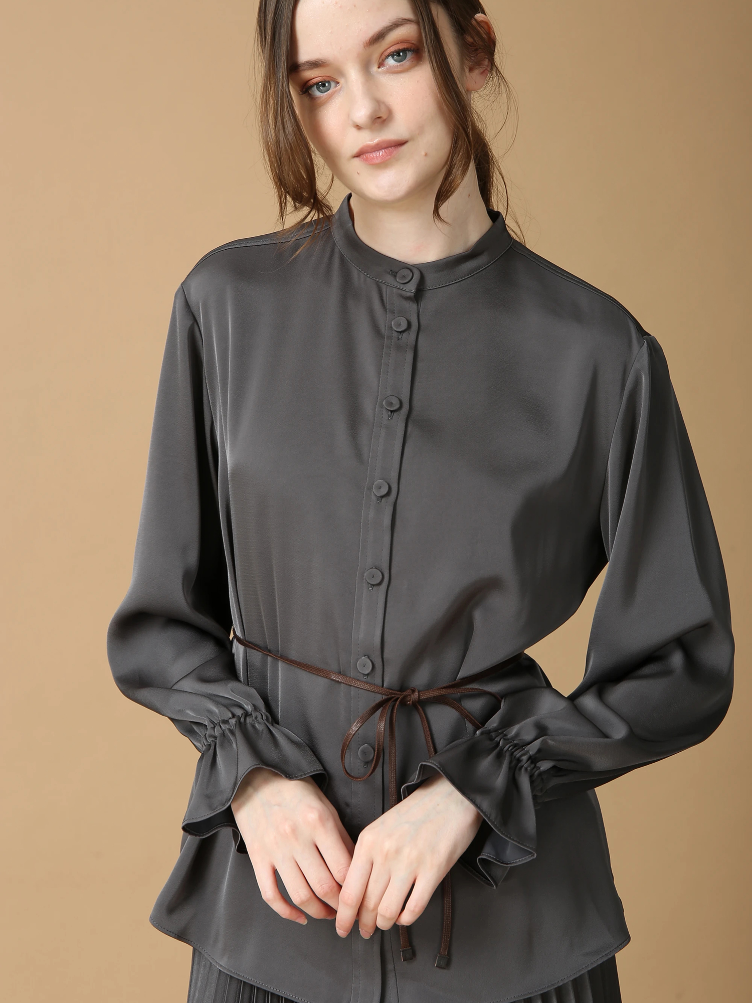 [美品]MORABITO モラビト ブラン♪ロゴ ブラウス MORABITO BLANC〉秋のおすすめブラウス | モラビト | 大丸京都店