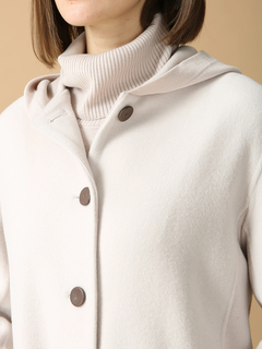 MORABITO BLANC(モラビトブラン) |ウールスタンリバー フーディ コート