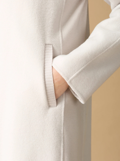 MORABITO BLANC(モラビトブラン) |ウールスタンリバー フーディ コート