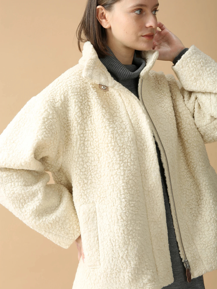 MORABITO BLANC(モラビトブラン) |ビッグパイル ボア ジャケット